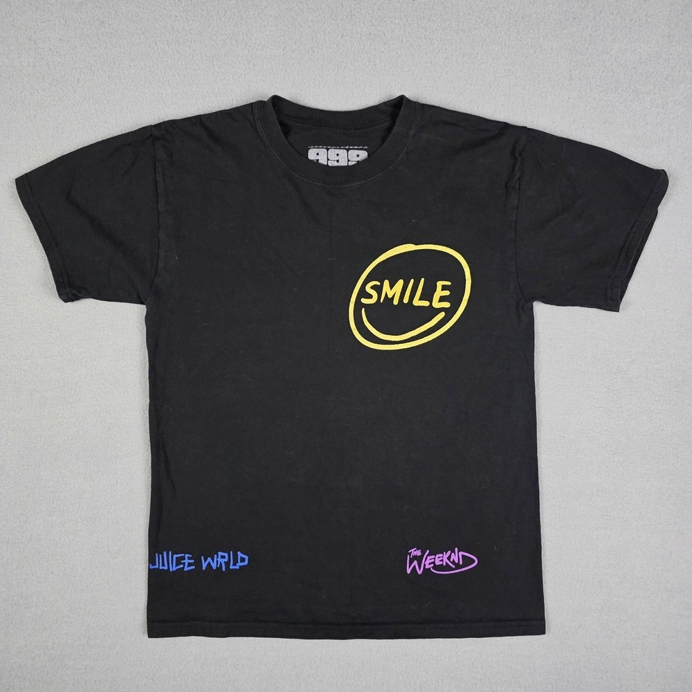 The Weeknd X Juice Wrld Shirt Size Small Prosper Smile 999 XO Concert Tee Rare